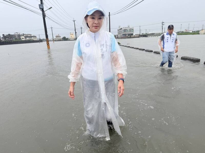 柯志恩提治水六大政策
