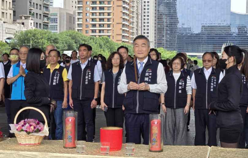 中市府舉辦中元普渡 共同祈求國泰民安、市政順遂