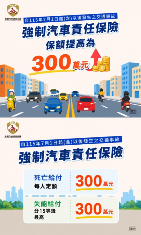 車主應定期確認投保效期。(照片監理站提供)