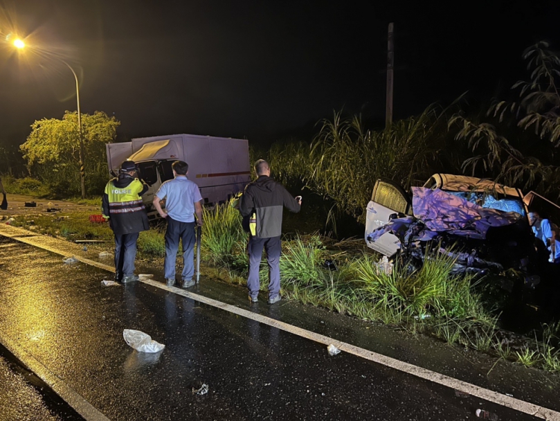 阿嬤孫子雙亡｜光復驚悚對撞，休旅車嚴重毀損變形！
