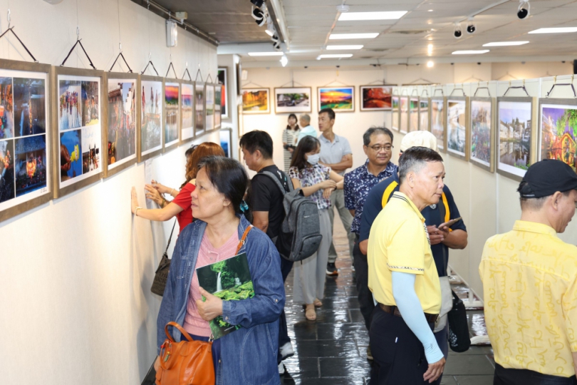 南投、金華蘭溪市、寧波鄞州區影像交流攝影聯展開幕(圖3縣府提供)