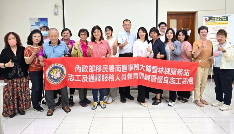 美女前移民官林怡萱變身專業律師 親授移民署雲林縣服務站志工專業知能 協助建構新住民朋友最安心、友善服務環境