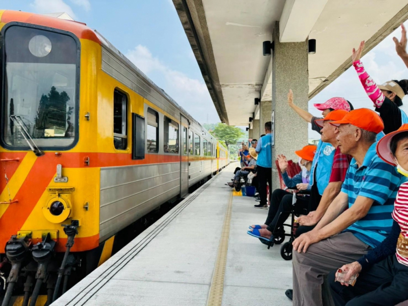 唯一車站旁的名間日照中心展現在地優勢推動懷舊療法(圖1竹秀提供)