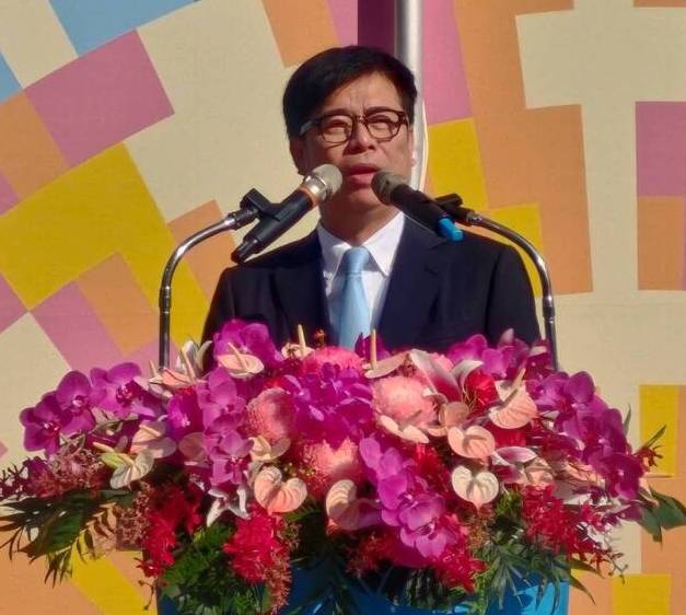 陳其邁市長任內最後一次主持國慶升旗強調高雄是一生懸命的地方