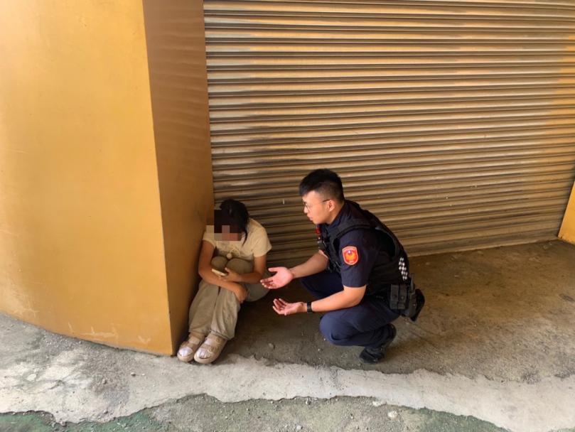 少女網交遭詐又被威脅 害怕離家躲藏 市警二分局興安所員警扮暖男 迅速尋獲化解危機