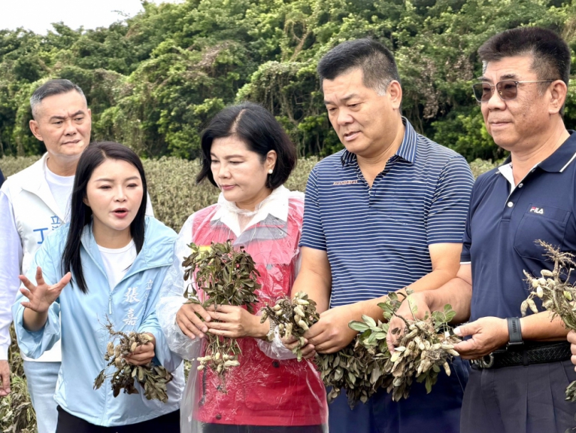 薔琵重創雲林 立委張嘉郡等人赴多鄉鎮勘災 拚復電爭取全品項現金救助!