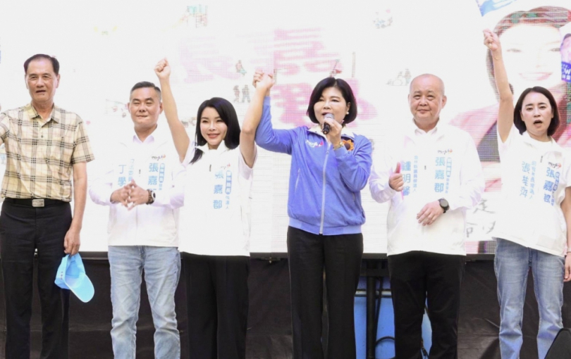 雲林縣長候選人張嘉郡、縣議員候選人鍾明馨、莿桐鄉長候選人張雅萍刺桐聯合競總成立 組成服務莿桐鐵三角！