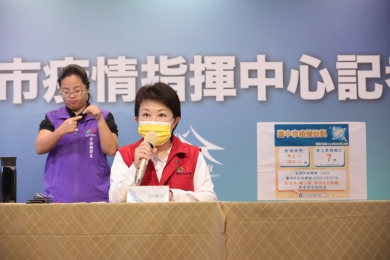 台中19日增5例本土確診者 中市府公布足跡完成消毒