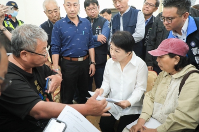 台中太平區新坪生活公園社區都市更新案 市長盧秀燕接陳情允全力協助