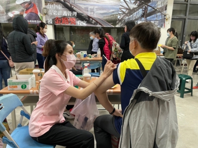 台中市最美接種站2/24再度啟站   持續提供民眾便利接種管道
