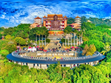 「台灣觀光100亮點」,彰化限時批數位集章,兌換限量紀念雨傘」。(照片縣府提供)