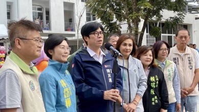 林岱樺出席地方行程與邱議瑩比肩而坐吸引許多人關切眼光