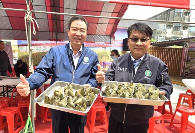 雲林縣西螺鎮農會「黃金米粽」明天4/2上午8點開放預訂 去年8萬顆額度半小時內被搶光！