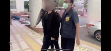 不滿吳男子在網路上發表之言論  陳嫌到其住家潑漆   嘉市警迅速偵破