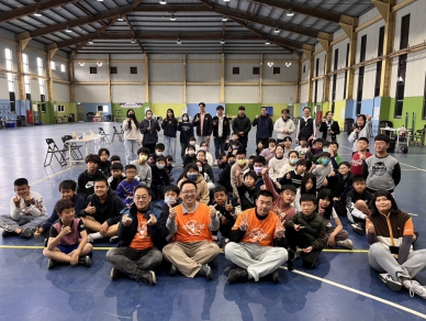 大葉大學至偏鄉小學辦理科普市集。（照片大葉提供） 　