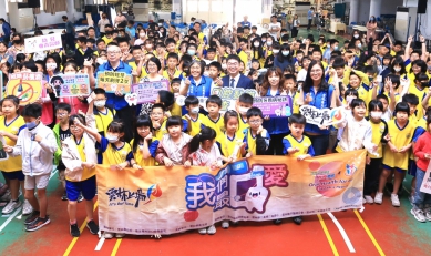 雲林縣衛生局在二崙國小舉辦「我們最『口』愛 口腔保健從小做起」活動 加強宣導口腔保健常識 寓教於樂別具教育意義！