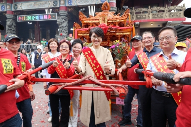 敦和宮趙天君財神爺365年聖誕　許縣長為民祈福