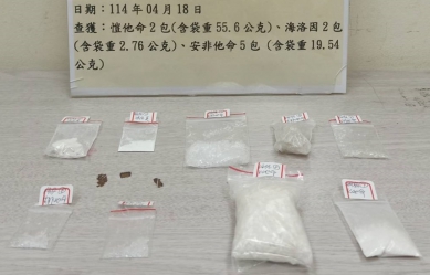 保大警連破三起毒品案    蔡期望：勤務利箭奏功