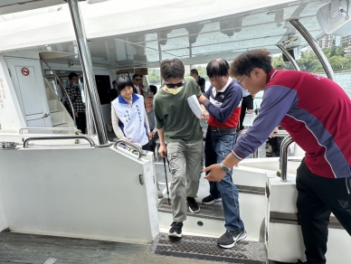 日月潭航安講習與自主演練