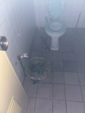 菸蒂丟在浴室垃圾桶｜花蓮市國興里住宅火警，屋內到處都是煙，所幸及早發現未釀災！