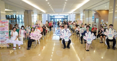 「與健康同行，與篩檢共贏」，員基醫院登場。（照片員基提供）