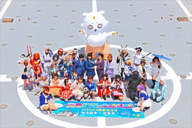 動漫族首登雲林艦震撼又安心