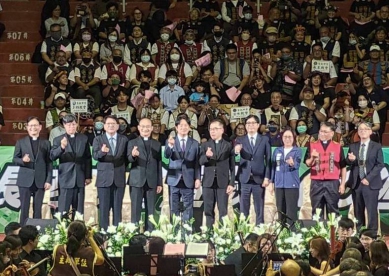 賴清德出席高雄鳳山長老教會160週年禮拜