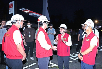丹娜絲颱風強襲嘉義市受創嚴重 接獲逾1245起通報災情 市長黃敏惠感謝11縣市同心助風災後復原！