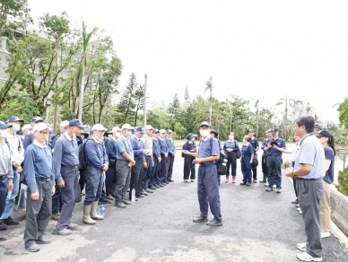 慈濟動員臺北市、新北市及嘉義市120位志工  支援嘉大校園災後復原  建立協力機制  共築韌性校園