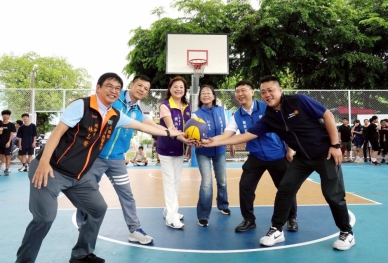 青春熱血尬球技 預防犯罪齊參與！ 雲林青春三對三鬥牛賽打造暑期正能量〜