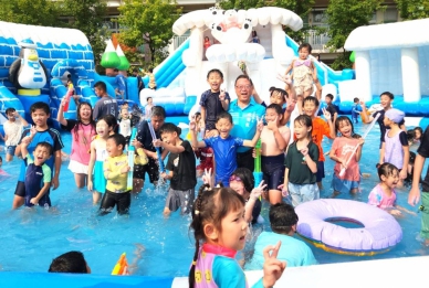 「Fun暑假」酷！雲林土庫親水節圓滿落幕 縣長張麗善、鎮長陳特凱等人邀請大家明年再FUN一夏！