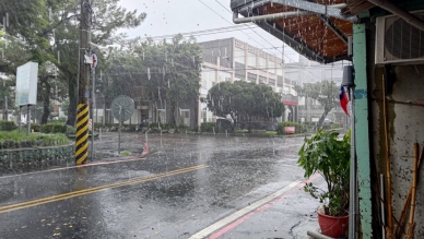 楊柳登陸｜花蓮縣8/13日早上7時，北區風雨小、南區風雨大，未見重大災情！