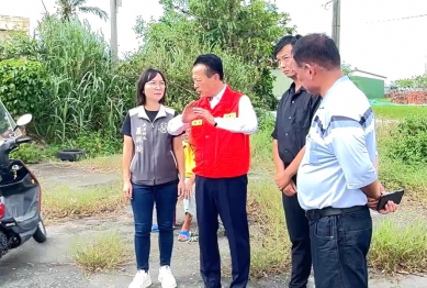 嘉義縣災區民宅屋頂遭颱風吹飛 縣政府攜手百工修繕利他協會復原