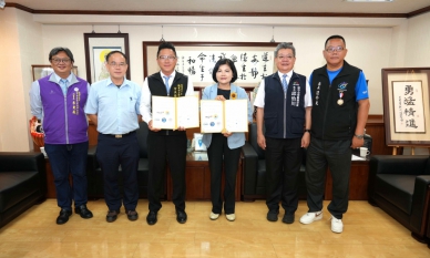 雲林縣政府、中促會締結「安全伙伴」 縣長張麗善：守護勞工邁向零職災！