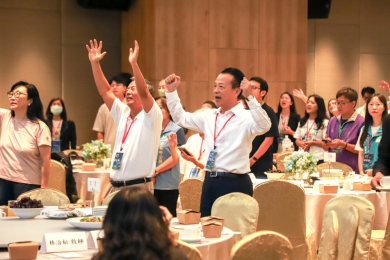 2025嘉義縣祈禱早餐會 嘉義縣長翁章梁:「農工科技大縣.攜手神愛無限」 盼透過聚會與禱告 將正能量傳遞給更多人!