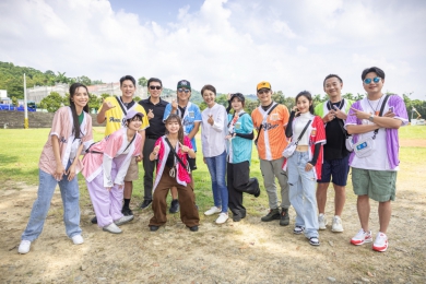 縣長參加飢餓遊戲節目　宣傳茶博會及國慶焰火