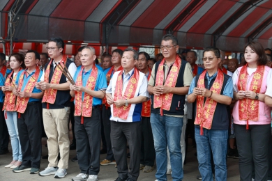 松柏嶺受天宮中元普度　贊普祭品與捐贈數量創新高