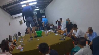 高雄警方破獲職業賭場逮38人送辦