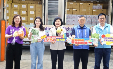 「雲林良品」大躍進！ 蔬果外銷逾1250公噸 文旦、香蕉今裝櫃啟航新加坡