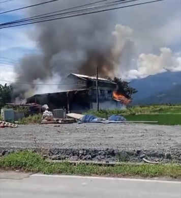 濃煙烈焰｜光復鄉兩層樓住宅大火