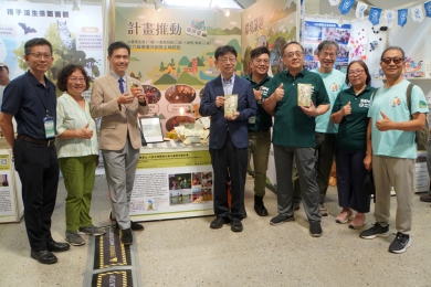 大葉大學參加教育部「2025 USR EXPO」。（照片大葉提供）