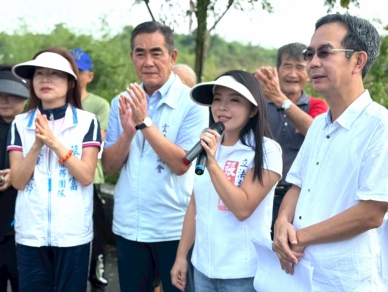 雲林立委張嘉郡力促大湖口溪整治 守護斗南防洪安全！