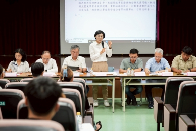 林岱樺召開協調會解決廢棄物掩埋亂象