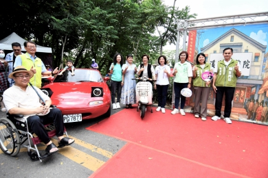 「2025年東螺溪戀戀欒樹節」走復古風。（照片縣府提供）