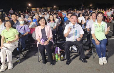 「永靖民歌演唱會」，27日晚間熱鬧登場。（照片鄉公所提供） 　