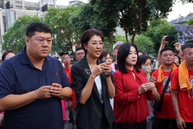 三神贊境駐駕藍田書院 許縣長祈求合境平安