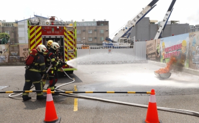 台電雲林區處強化救災能力 舉辦114年度物資經濟動員演練 同仁賣力參演過程熟練精實！