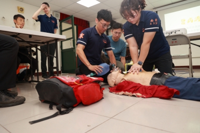 提緊急救護能力 消防局舉辦高級救護訓練