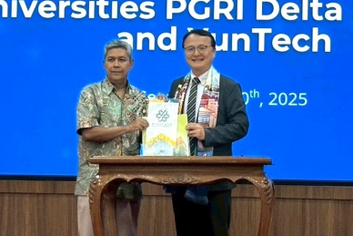 雲科大與印尼19所大學簽署合作備忘錄 並與當地校友會深化交流〜