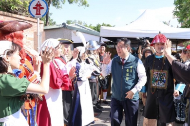 台南歷史沉浸式熱蘭遮市集 四大族群齊聚安平古堡慶中秋